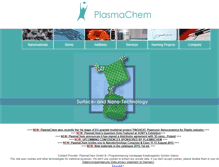 Tablet Screenshot of plasmachem.com